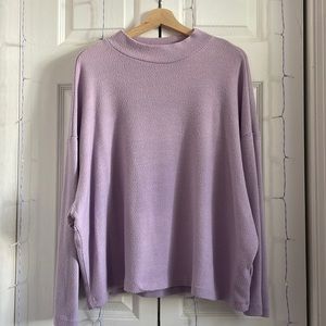 H&M Boxy Purple Sweater